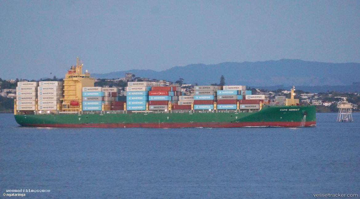 Cape-Serrat - Container Ship vessel registered in Portugal