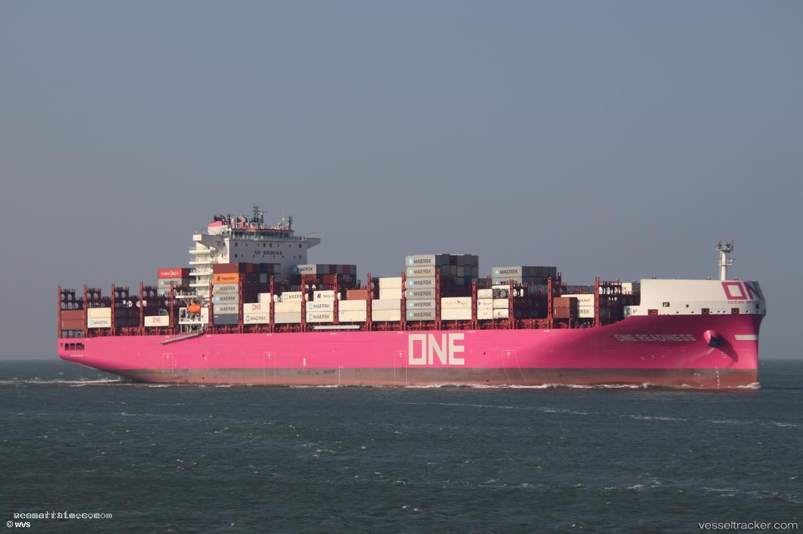 One-Readiness - Container Ship vessel registered in Hong Kong