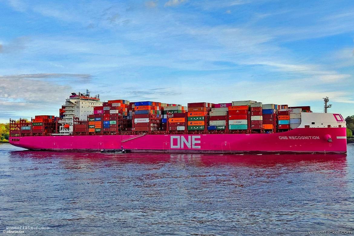 One-Recognition - Container Ship vessel registered in Hong Kong