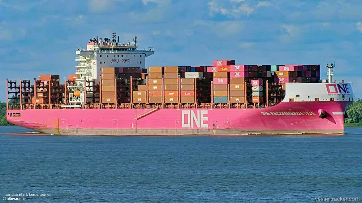 One-Recommendation - Container Ship vessel registered in Hong Kong