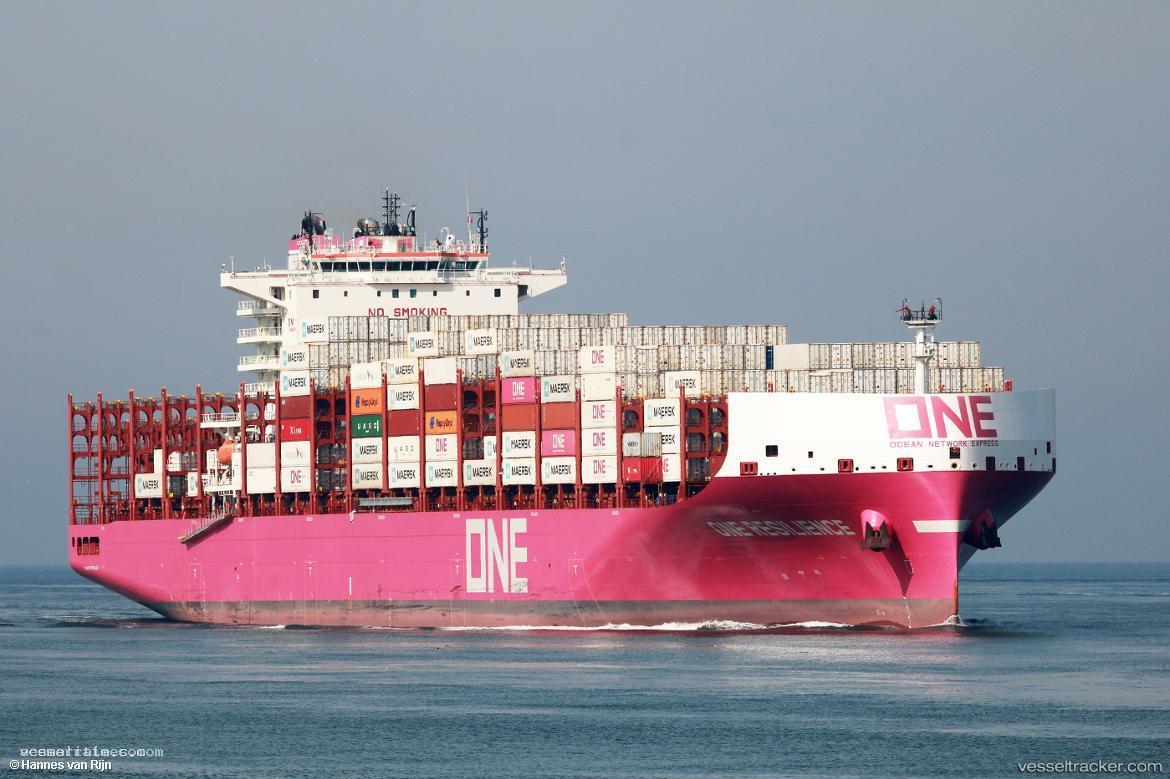 One-Resilience - Container Ship vessel registered in Hong Kong