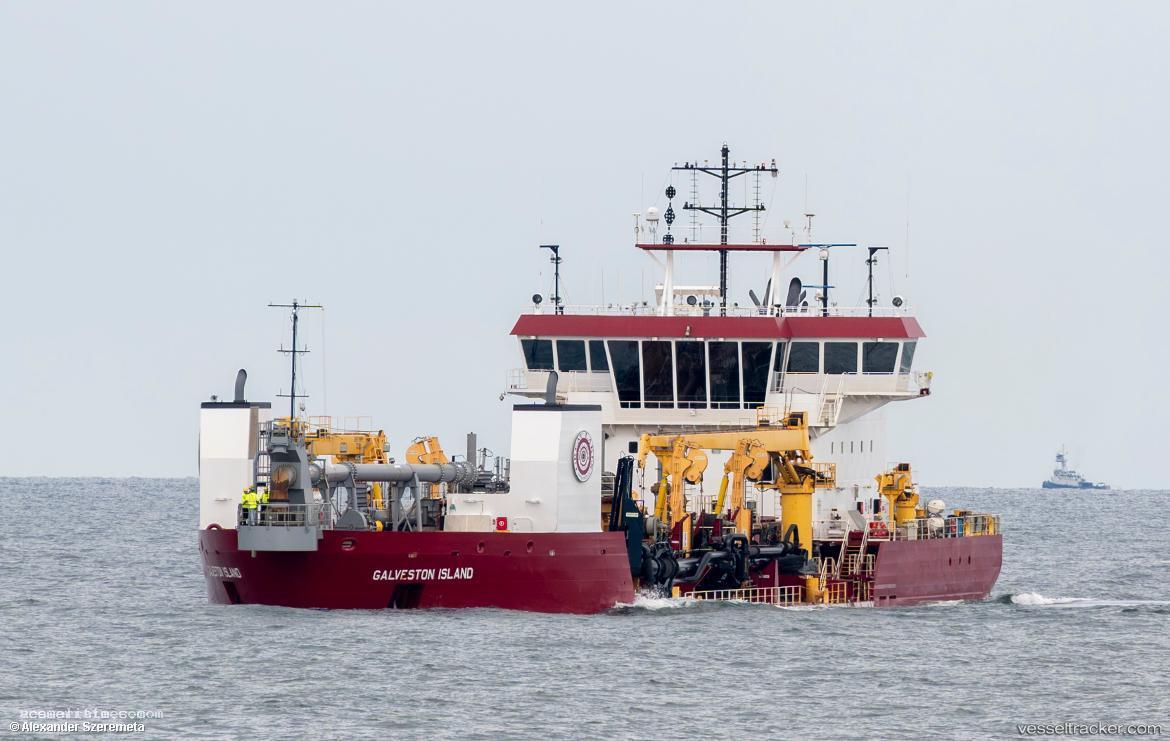 Galveston-Island - Hopper Dredger vessel registered in United States of America