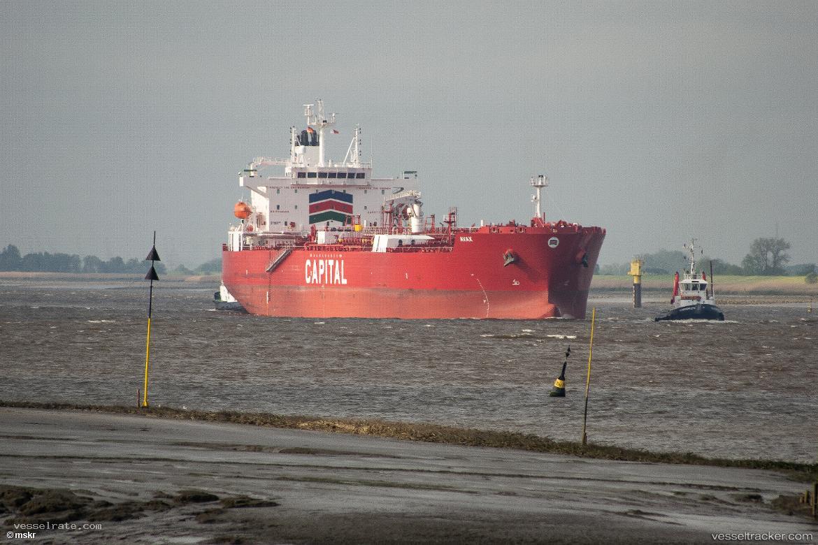 Avax - Chemical Oil Products Tanker vessel registered in Marshall Islands