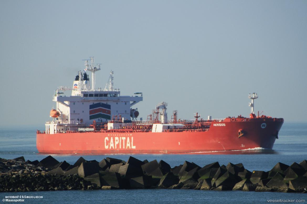 Akrisios - Chemical Oil Products Tanker vessel registered in Greece