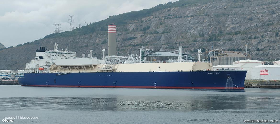 Iris - Lng Tanker vessel registered in Russia