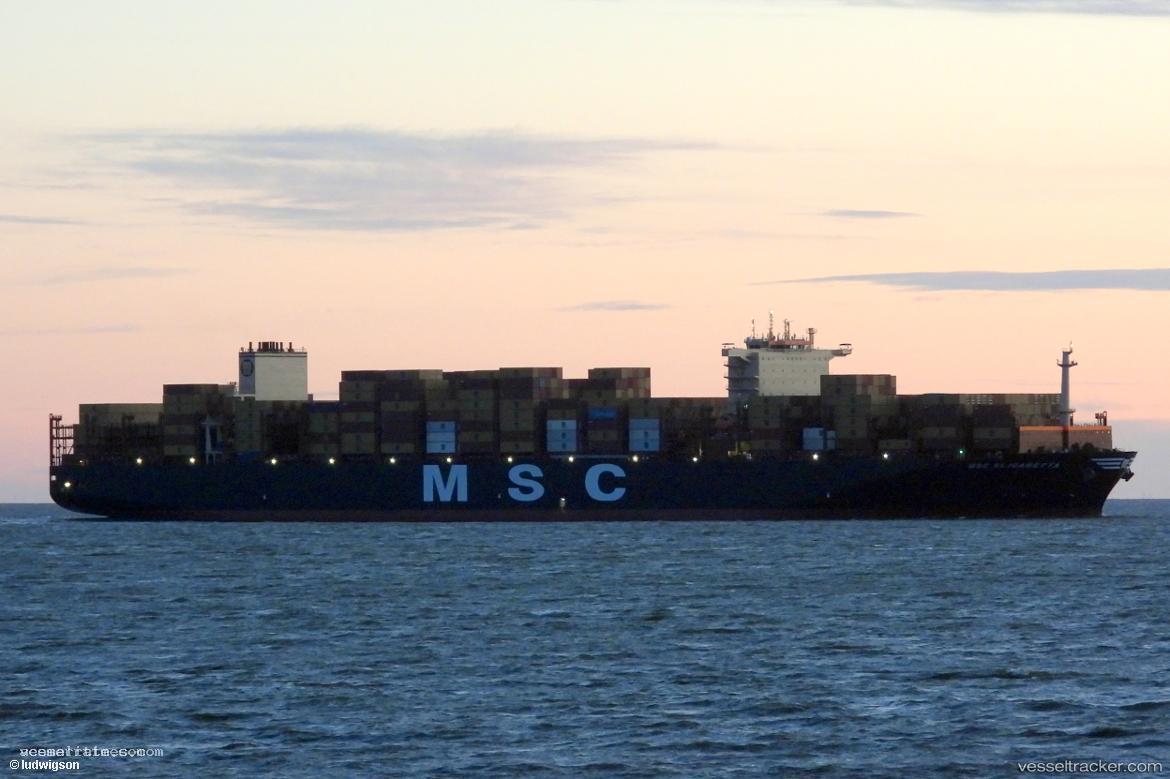 Msc-Elisabetta - Container Ship vessel registered in Liberia
