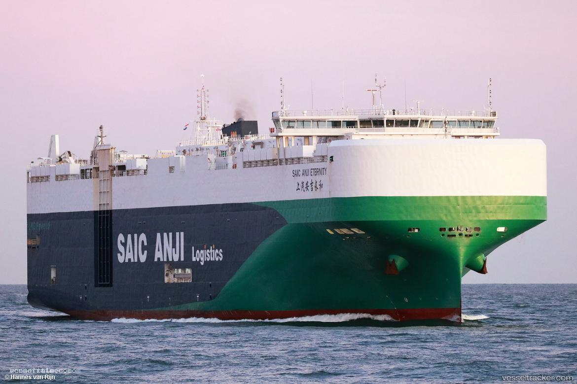 Saic-Anji-Eternity - Vehicles Carrier vessel registered in Liberia