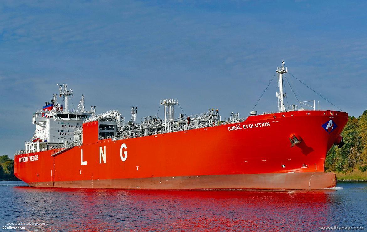 Coral-Evolution - Lng Tanker vessel registered in Netherlands