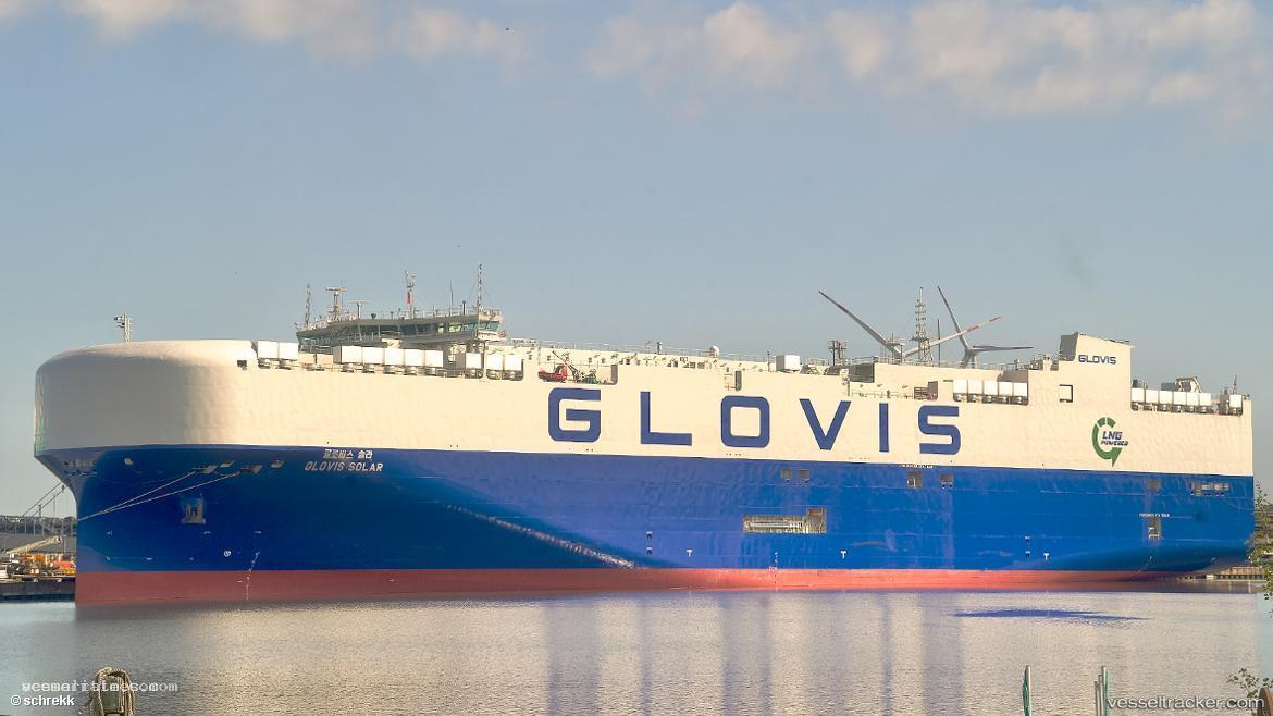 Glovis-Solar - Vehicles Carrier vessel registered in Liberia