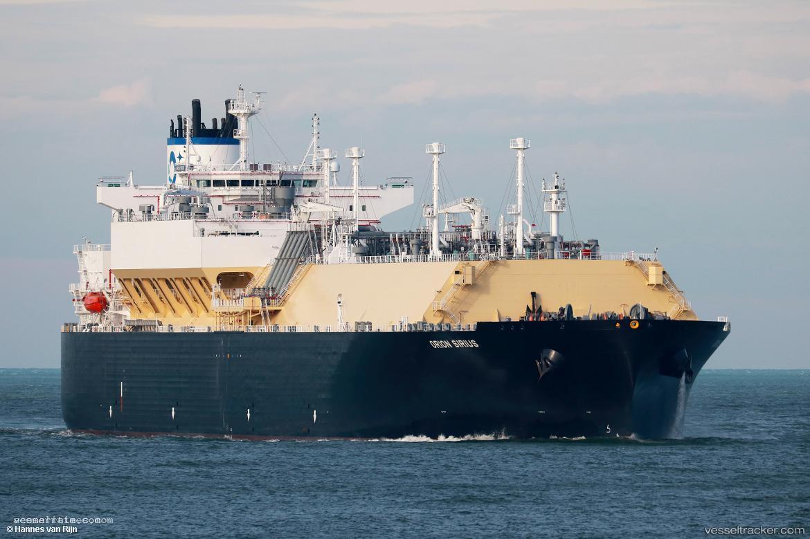 Orion-Sirius - Lng Tanker vessel registered in Liberia