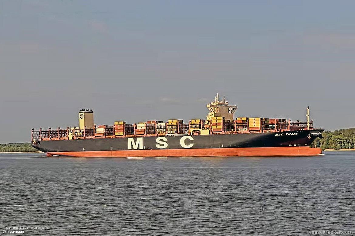Msc-Thais - Container Ship vessel registered in Liberia
