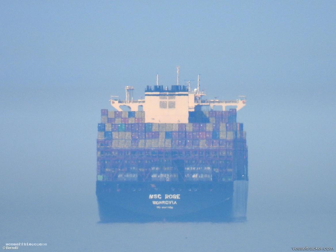 Msc-Rose - Container Ship vessel registered in Liberia
