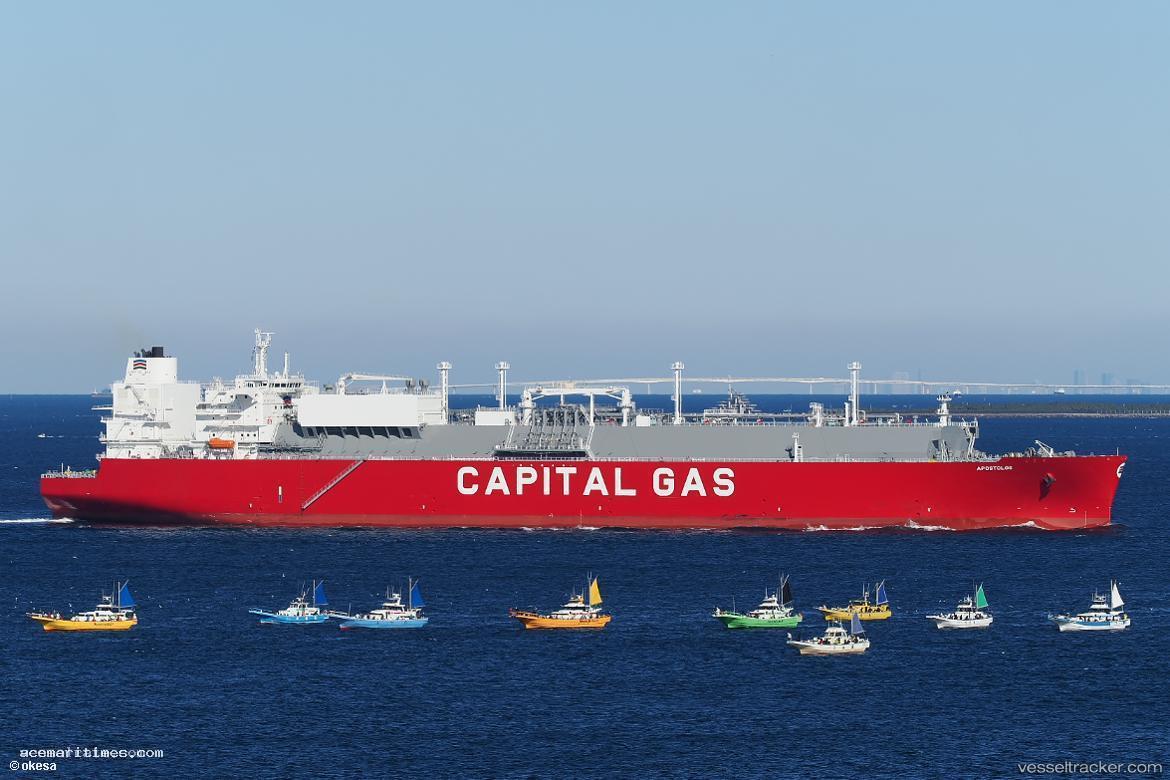 Apostolos - Lng Tanker vessel registered in Liberia
