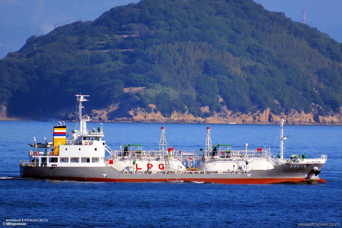 Hiyoshi-Maru-No.8 - Lpg Tanker vessel registered in Japan