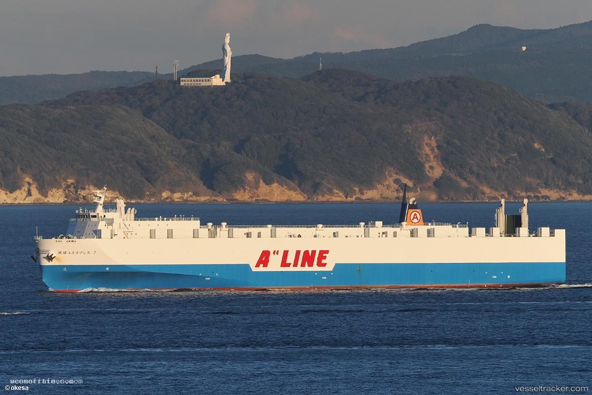 Ryukyu-Express-7 - Ro Ro Cargo Ship vessel registered in Japan