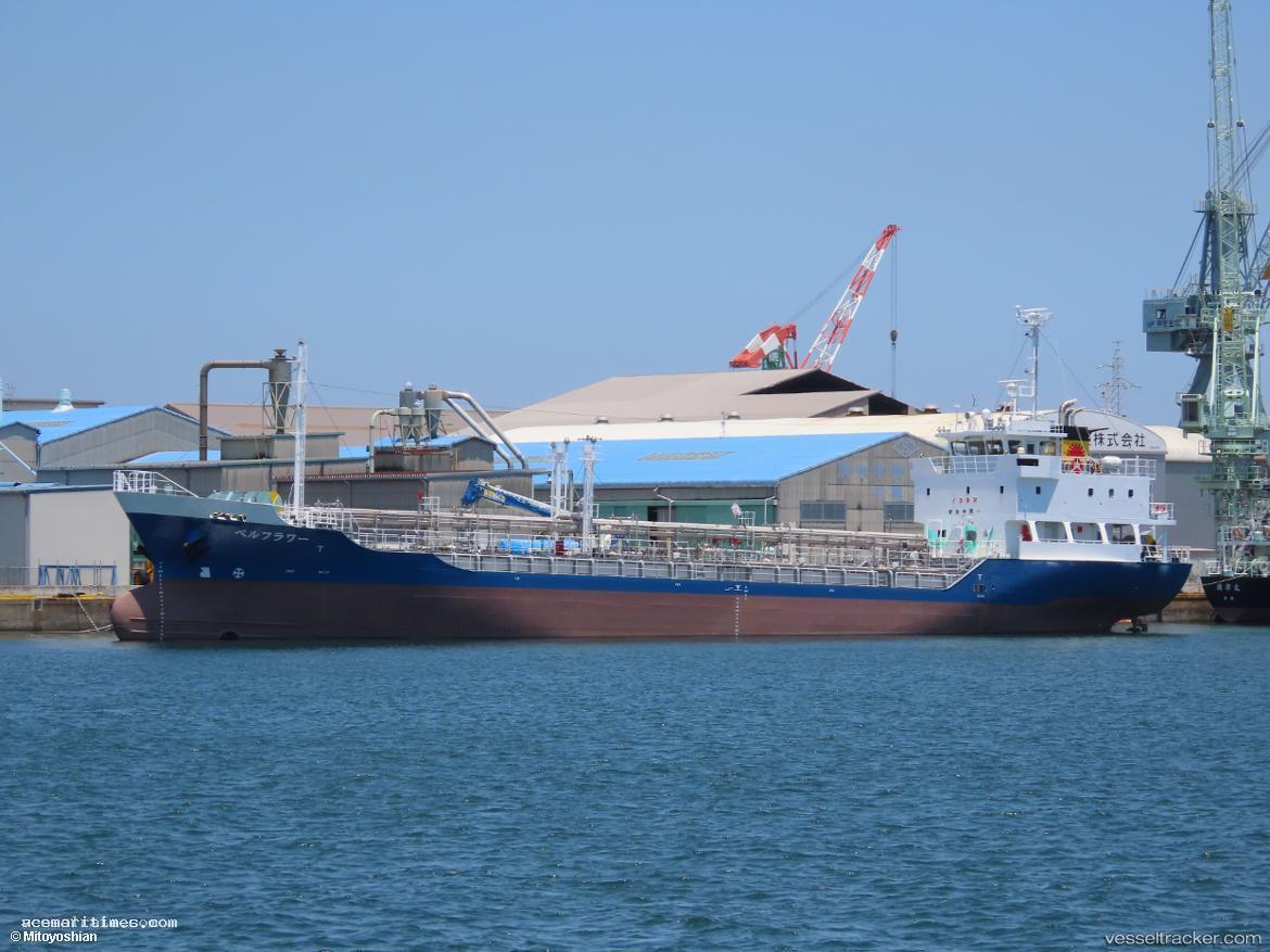 Bellflower - Chemical Tanker vessel registered in Japan