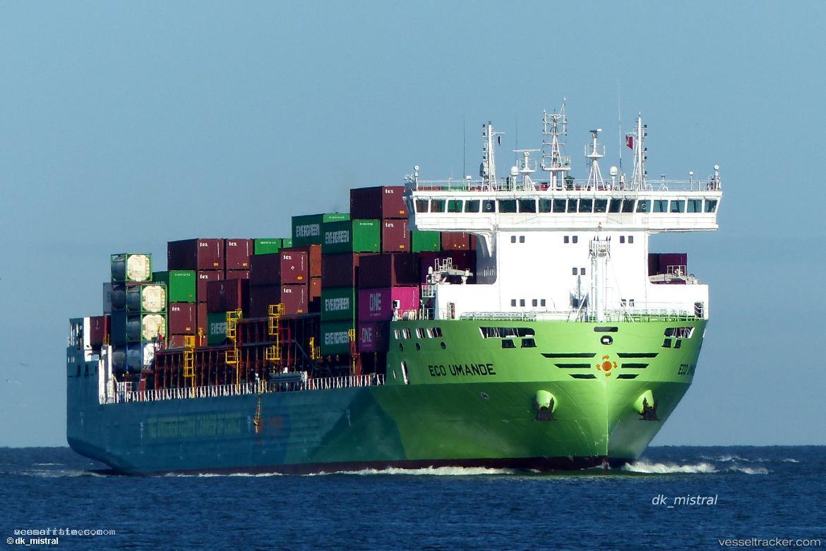 Eco-Umande - Container Ship vessel registered in Malta