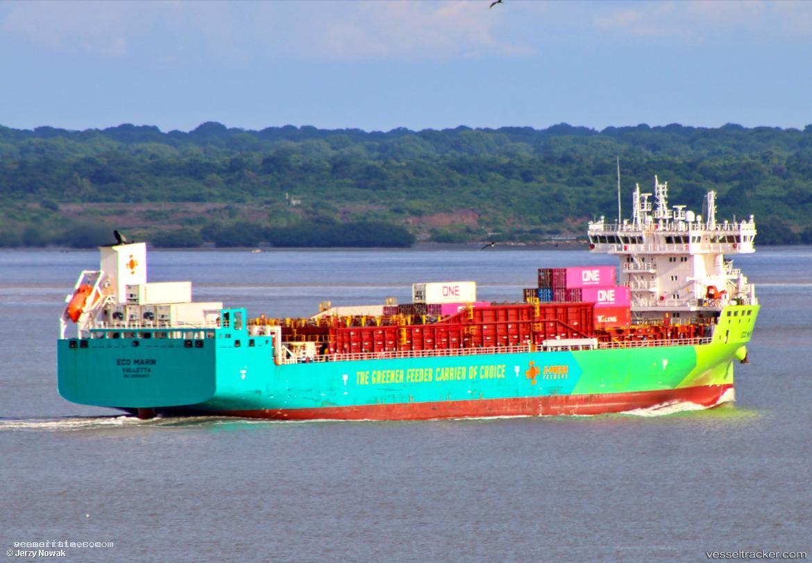 Eco-Marin - Container Ship vessel registered in Malta