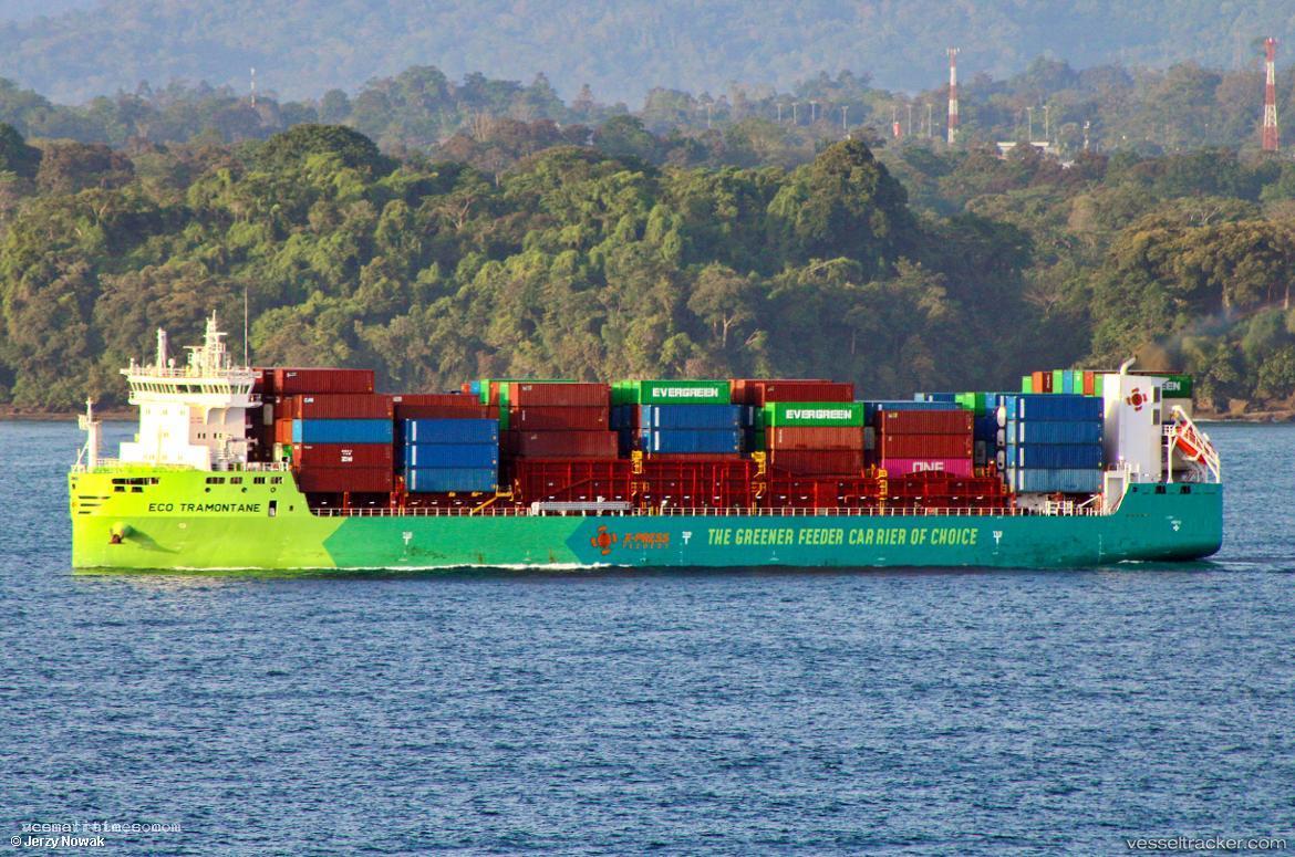 Eco-Tramontane - Container Ship vessel registered in Malta