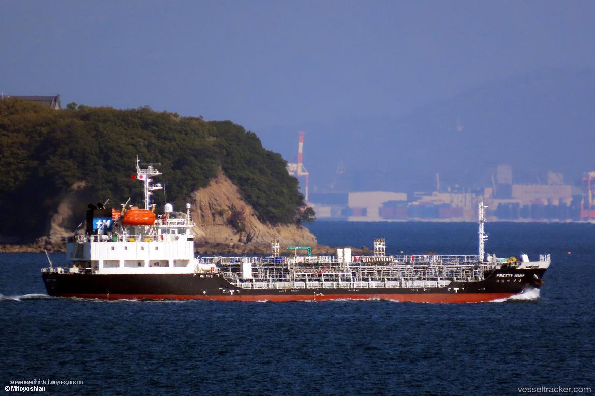 Pretty-Hana - Chemical Oil Products Tanker vessel registered in South Korea