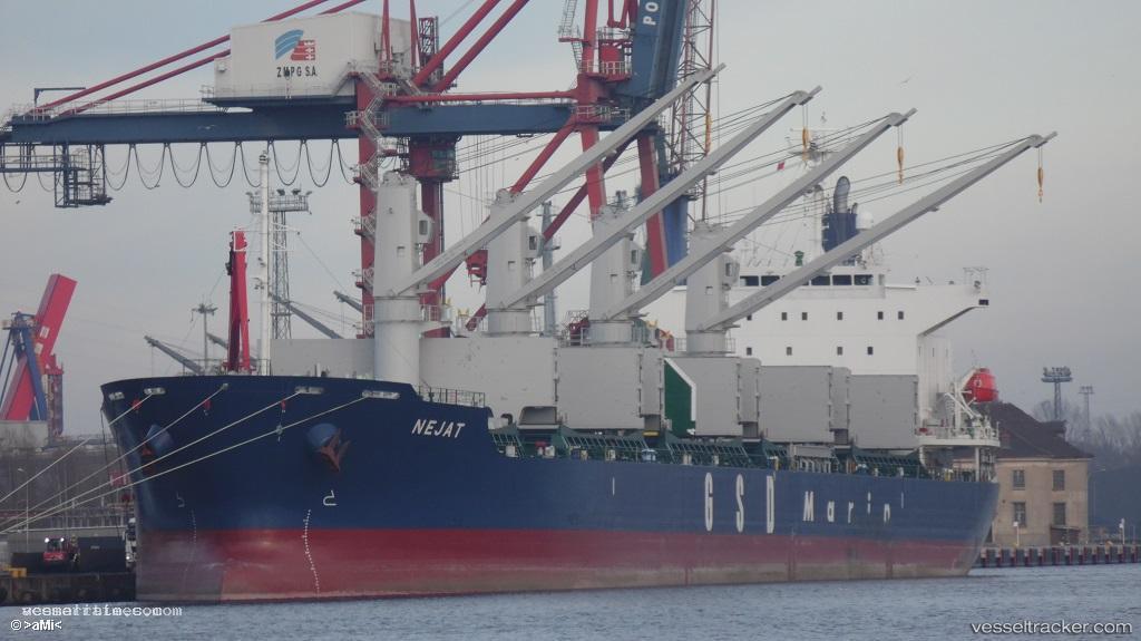 Nejat - Bulk Carrier vessel registered in Marshall Islands