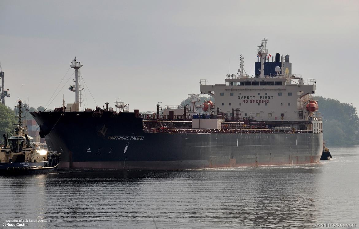 Partridge-Pacific - Chemical Oil Products Tanker vessel registered in Singapore