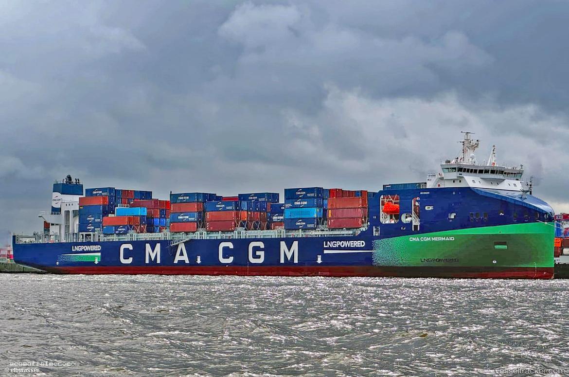Cma-Cgm-Mermaid - Container Ship vessel registered in Malta