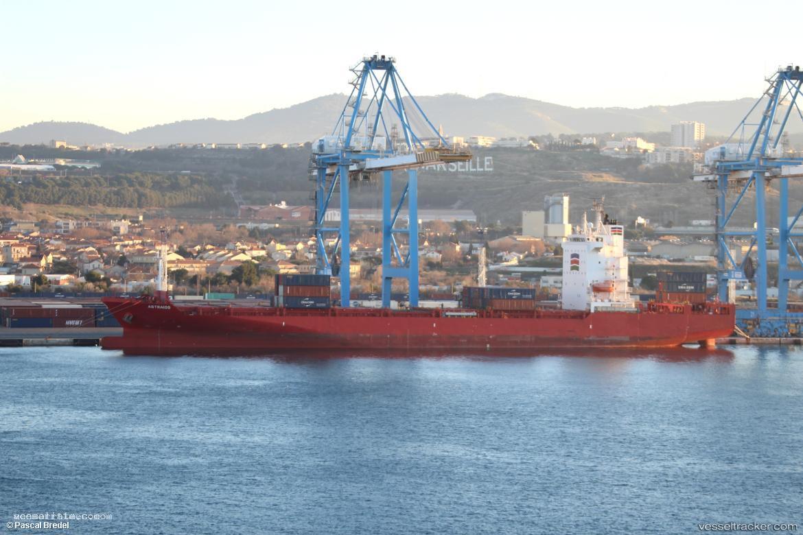 Astraios - Container Ship vessel registered in Liberia