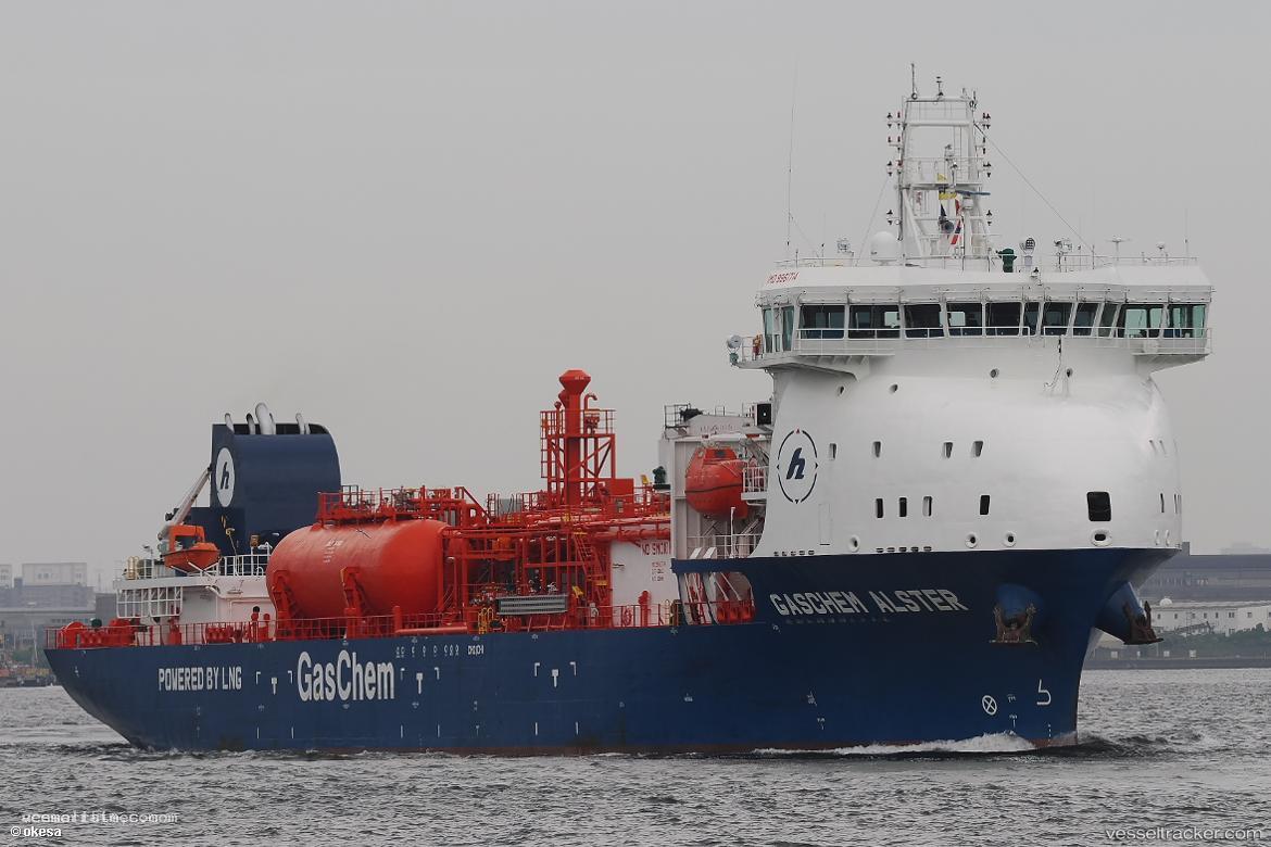 Gaschem-Alster - Lpg Tanker vessel registered in Liberia