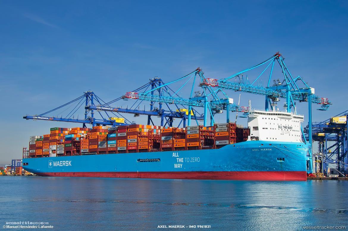 Axel-Maersk - Container Ship vessel registered in Denmark