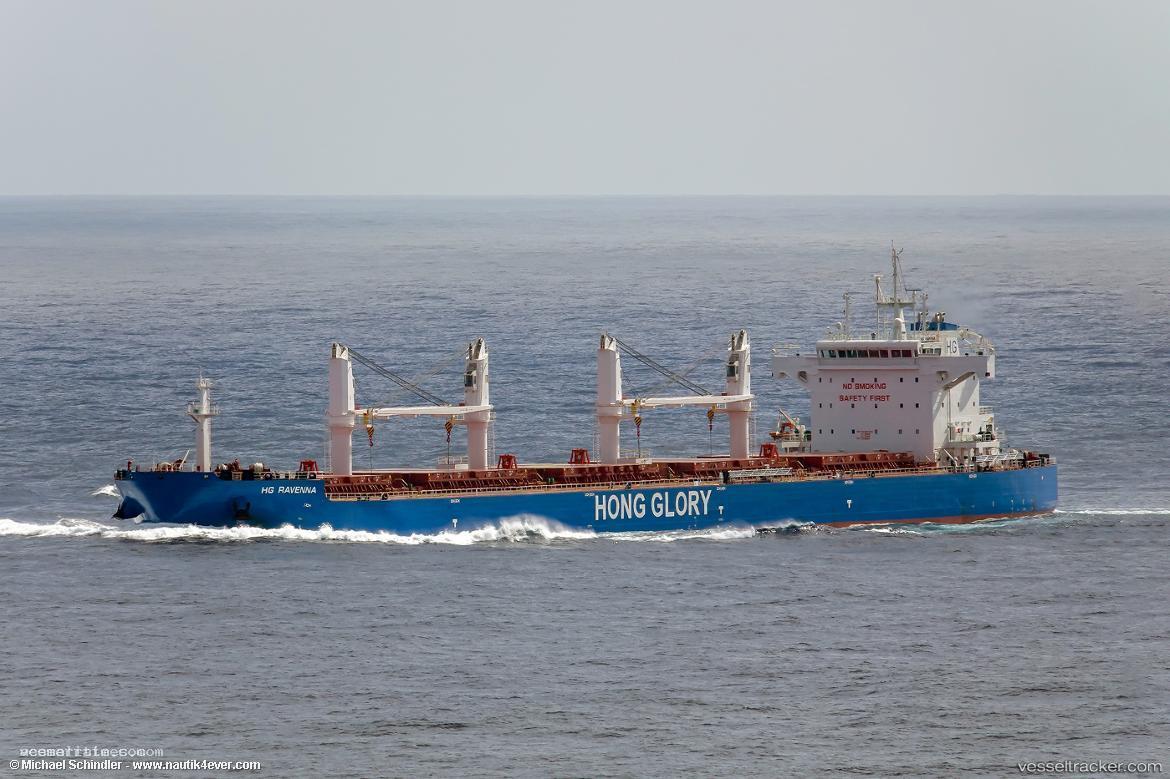 Hg-Ravenna - Bulk Carrier vessel registered in Liberia