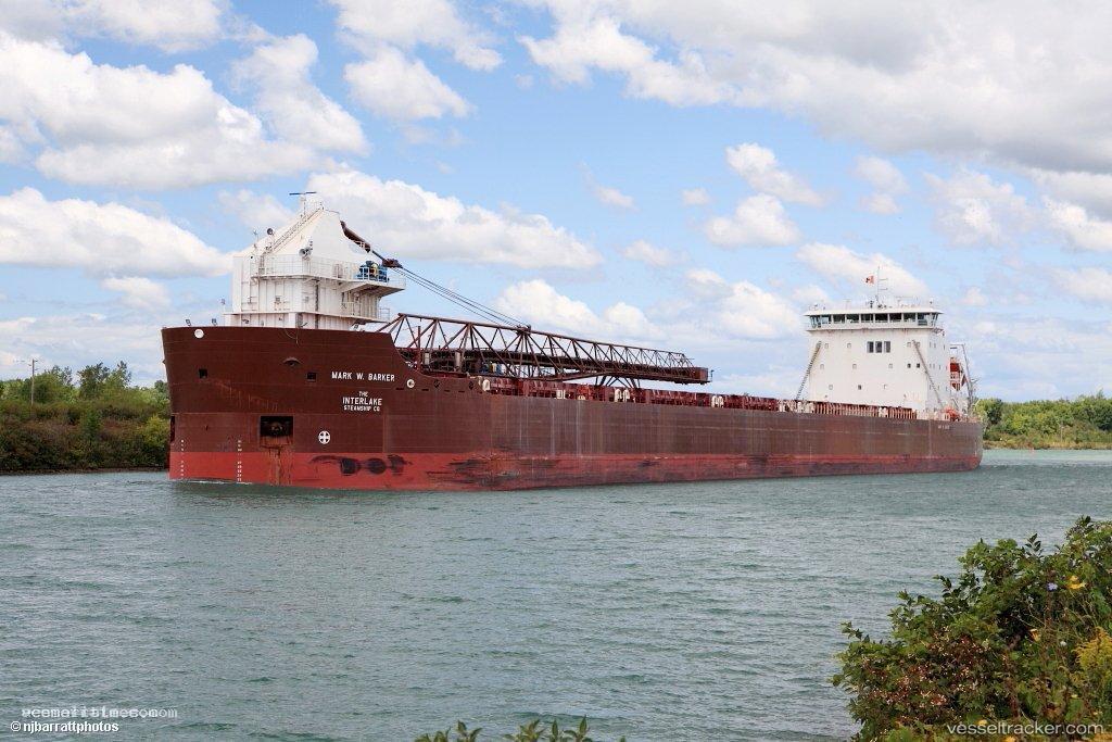 Mark-W.-Barker - Self Discharging Bulk Carrier vessel registered in United States of America