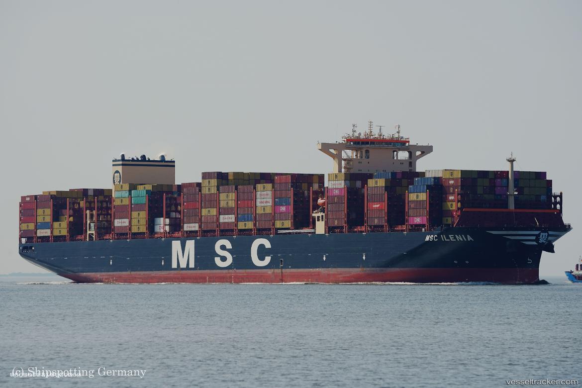 Msc-Ilenia - Container Ship vessel registered in Liberia