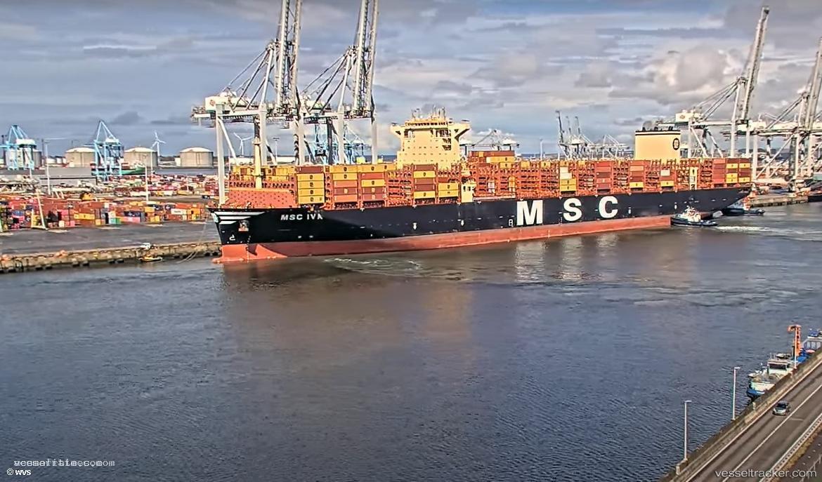 Msc-Iva - Container Ship vessel registered in Liberia