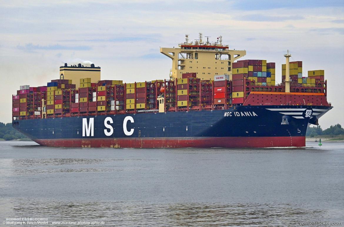 Msc-Idania - Container Ship vessel registered in Liberia