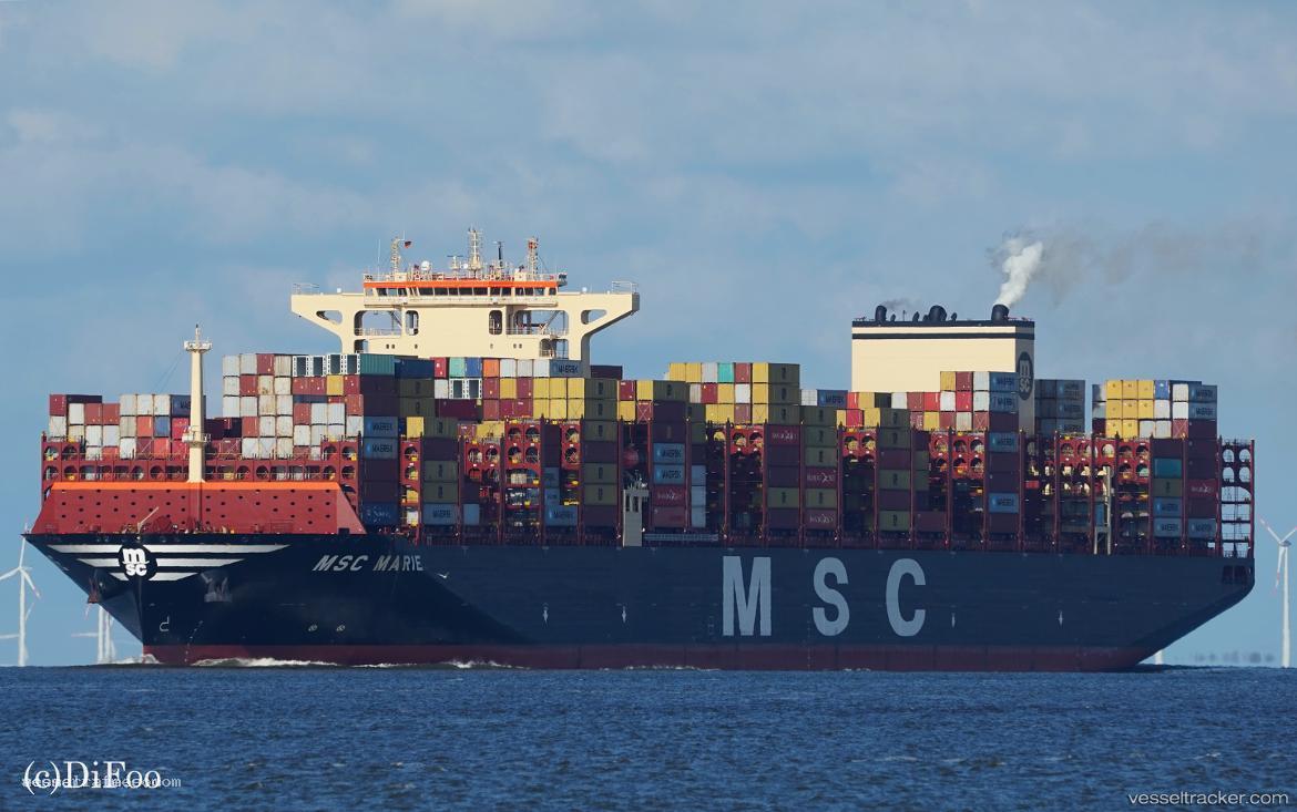 Msc-Marie - Container Ship vessel registered in Liberia