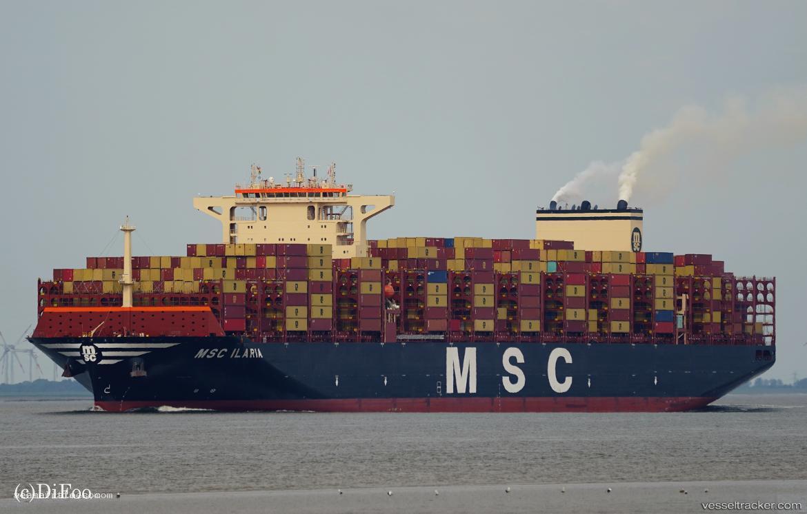 Msc-Ilaria - Container Ship vessel registered in Liberia