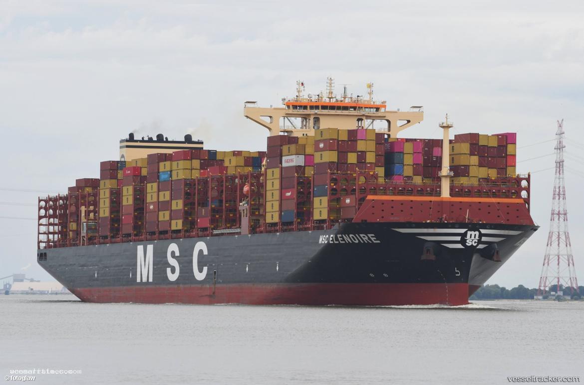 Msc-Elenoire - Container Ship vessel registered in Liberia