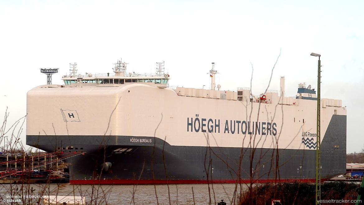 Hoegh-Borealis - Vehicles Carrier vessel registered in Norway