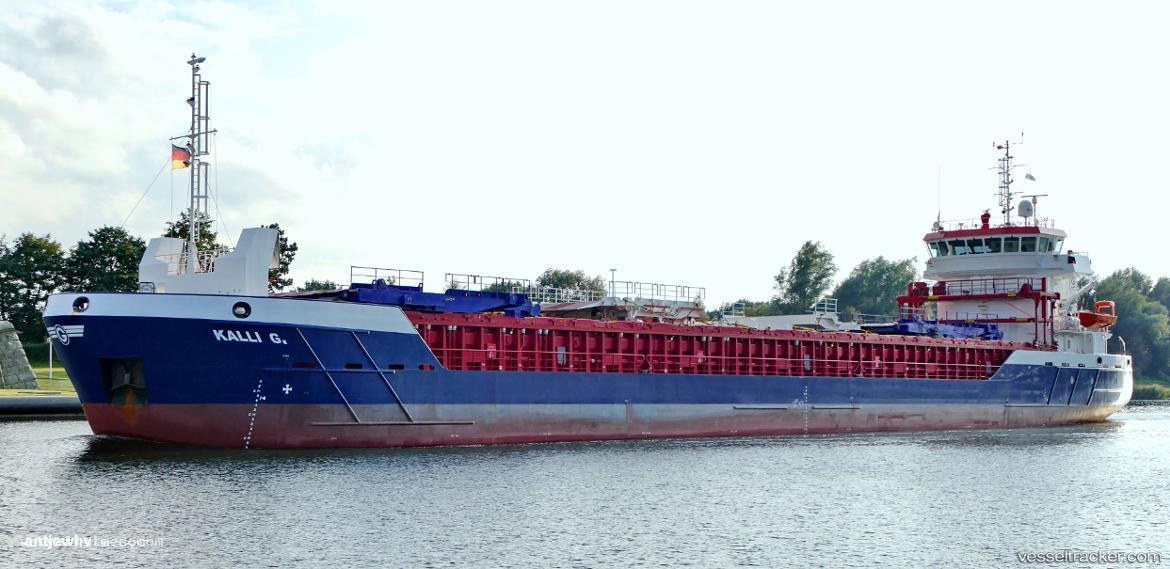Kalli-G - General Cargo Ship vessel registered in Antigua and Barbuda