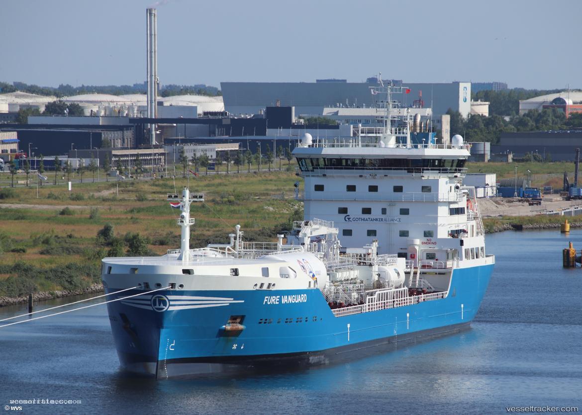 Fure-Vanguard - Chemical Oil Products Tanker vessel registered in United Kingdom