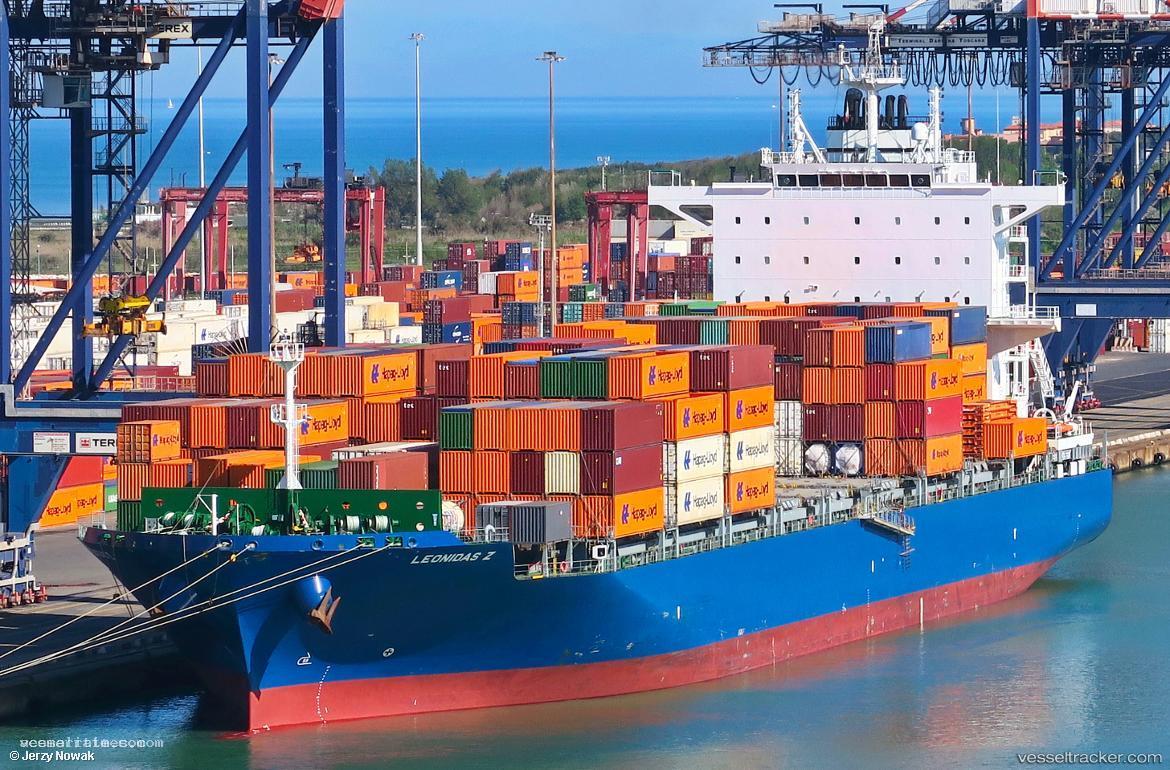 Leonidas-Z - Container Ship vessel registered in Marshall Islands