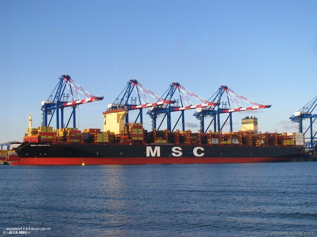 Msc-Ieranto - Container Ship vessel registered in Liberia