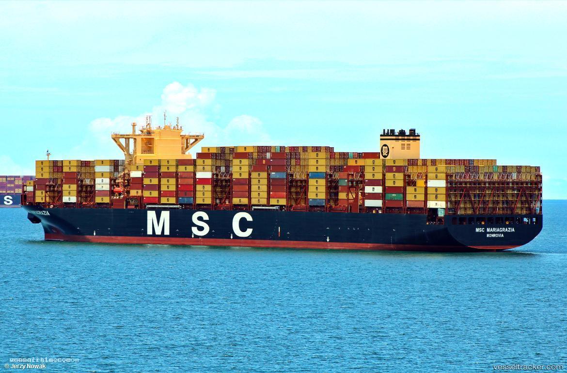 Msc-Mariagrazia - Container Ship vessel registered in Liberia