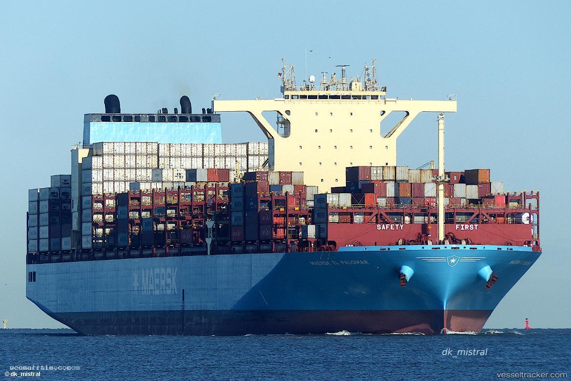 Maersk-El-Palomar - Container Ship vessel registered in Singapore