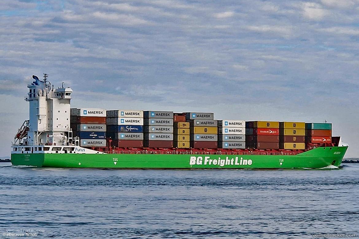 Bg-Green - Container Ship vessel registered in Portugal