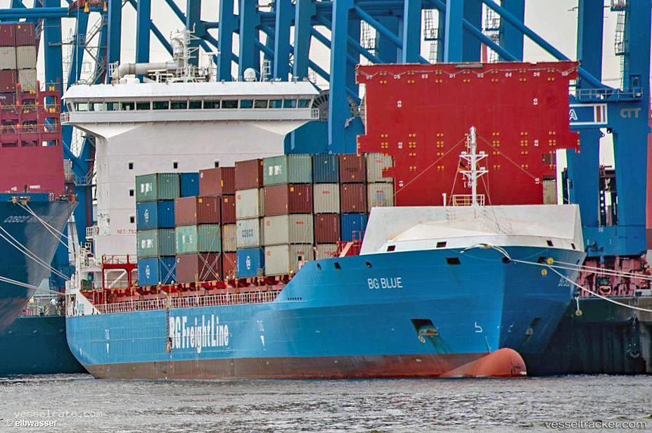 Bg-Blue - Container Ship vessel registered in Portugal