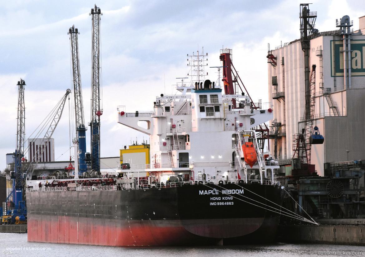 Maple-Wisdom - Bulk Carrier vessel registered in Hong Kong