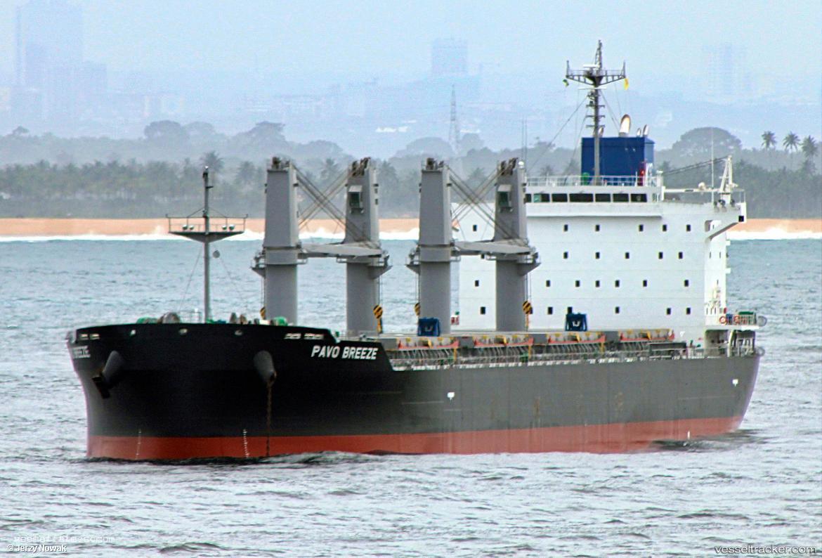 Pavo-Breeze - Bulk Carrier vessel registered in Panama
