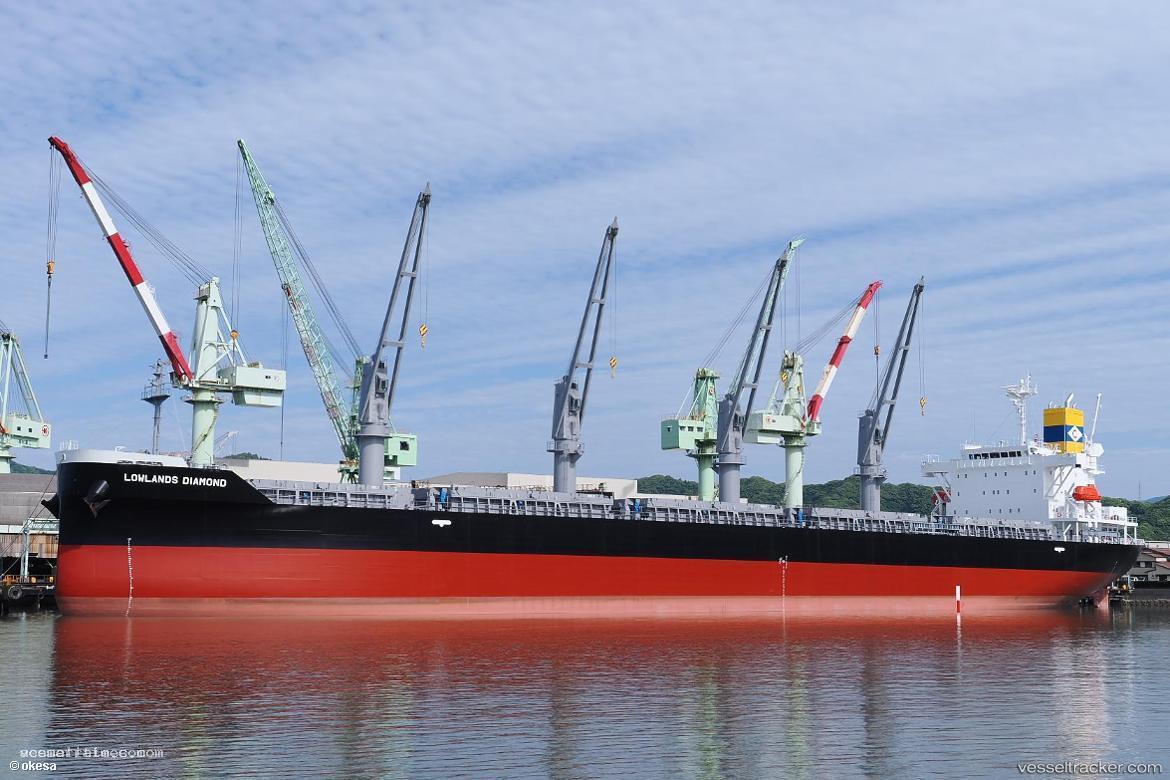 Lowlands-Diamond - Bulk Carrier vessel registered in Panama